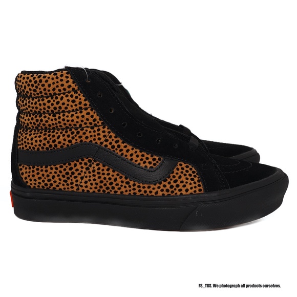 cheetah high top vans